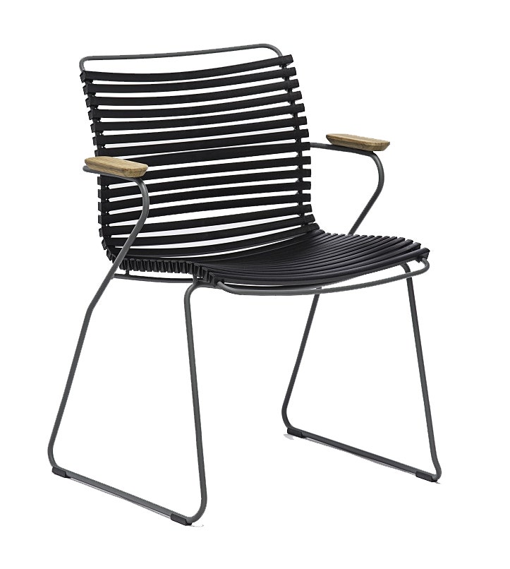 Fauteuil de table CLICK de Houe, Noir Fauteuil de table CLICK de Houe, Noir