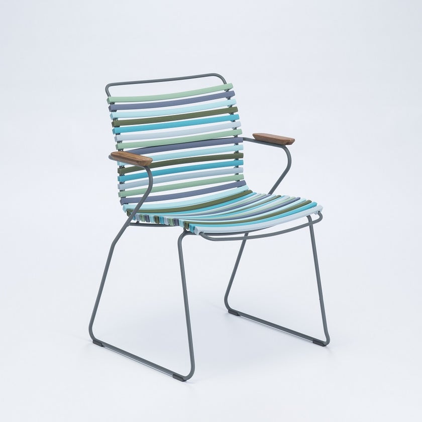 Fauteuil de table CLICK de Houe, Multi vert Fauteuil de table CLICK de Houe, Multi vert