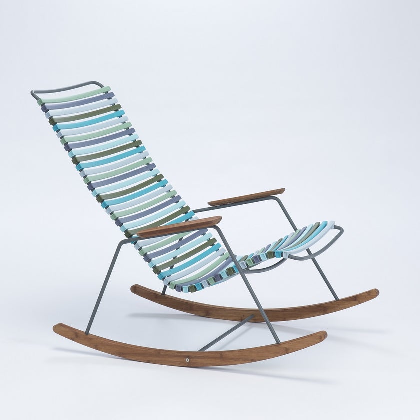 Rocking chair CLICK de Houe, multi vert Rocking chair CLICK de Houe, multi vert