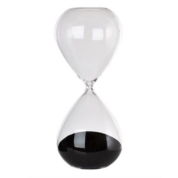 Sablier Large Pols Potten, Noir