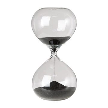 Sablier Small Pols Potten, Noir
