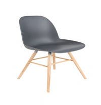 Chaise ALBERT KUIP de Zuiver, Dark grey