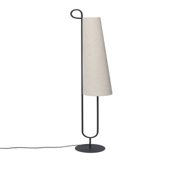 Lampadaire ANCORA, Coloris Noir/Naturel