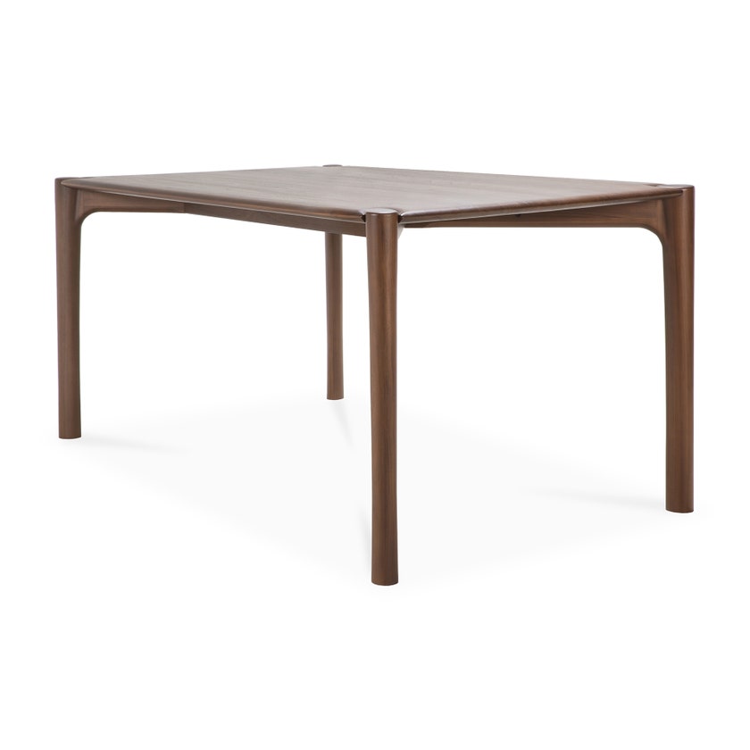 Table PI - teck vernis - brun foncé - rectangulaire, 180x90x76 Table PI - teck vernis - brun foncé - rectangulaire, 180x90x76