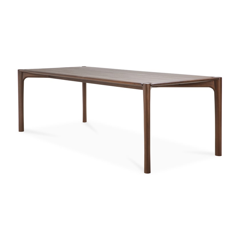 Table PI - teck vernis - brun foncé - rectangulaire, 240x100x76 Table PI - teck vernis - brun foncé - rectangulaire, 240x100x76