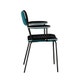 Chaise avec accoudoirs DOUBLE JEU, Bleu Sarah