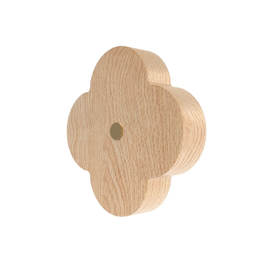 Patère ANDREE S, chêne naturel Patère ANDREE S, chêne naturel