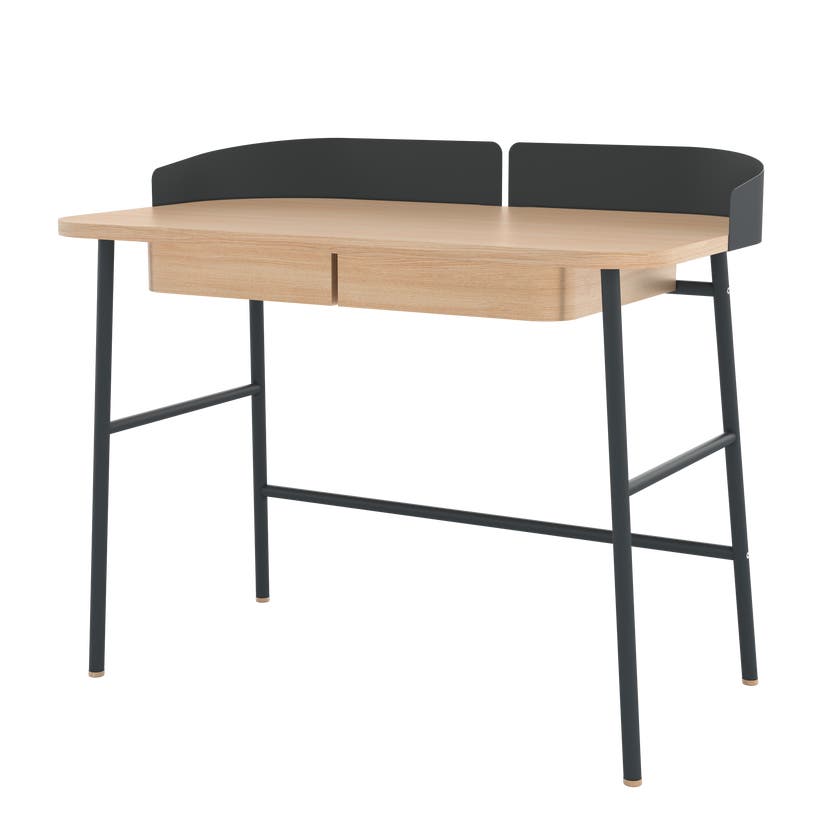 Bureau VICTOR de Hartô, Gris ardoise Bureau VICTOR de Hartô, Gris ardoise