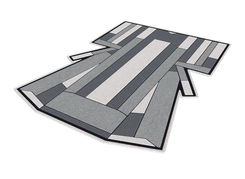 Tapis INES gris 170x240cm, Laine de Nouvelle-Zélande Tapis INES gris 170x240cm, Laine de Nouvelle-Zélande