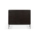 Buffet GROOVES d'Ethnicraft, L.152 cm, 3 portes, Teck vernis noir