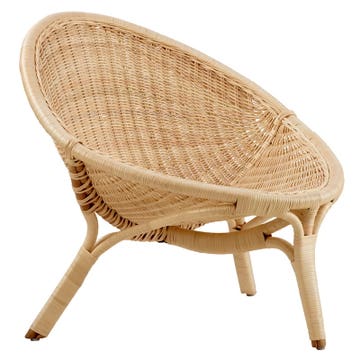 Chaise RANA de Sika Design, Naturel