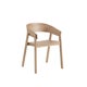 Fauteuil COVER de Muuto, Chêne