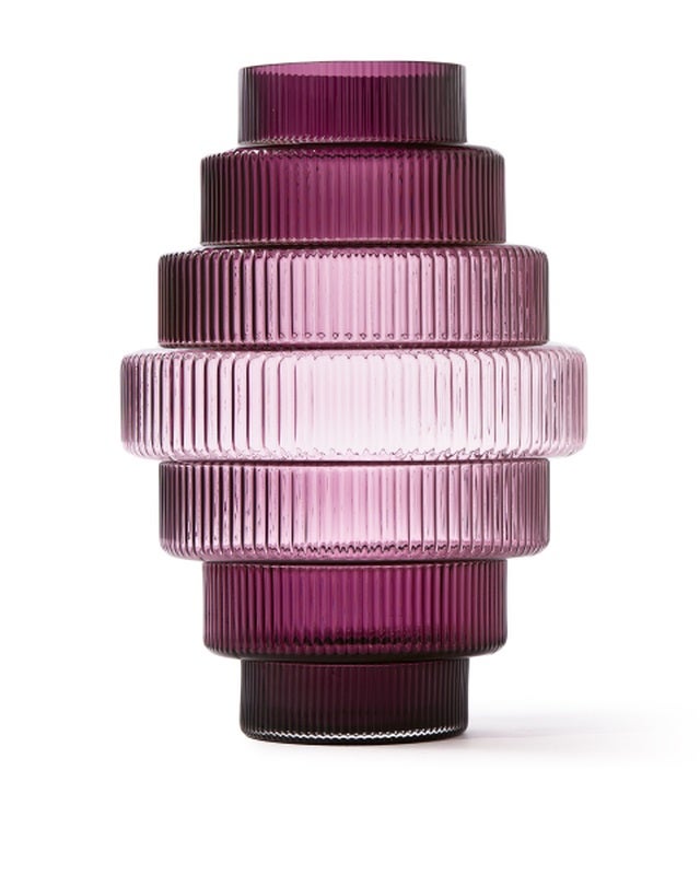 Vase STEPS de Pols Potten, Small, Dark purple Vase STEPS de Pols Potten, Small, Dark purple