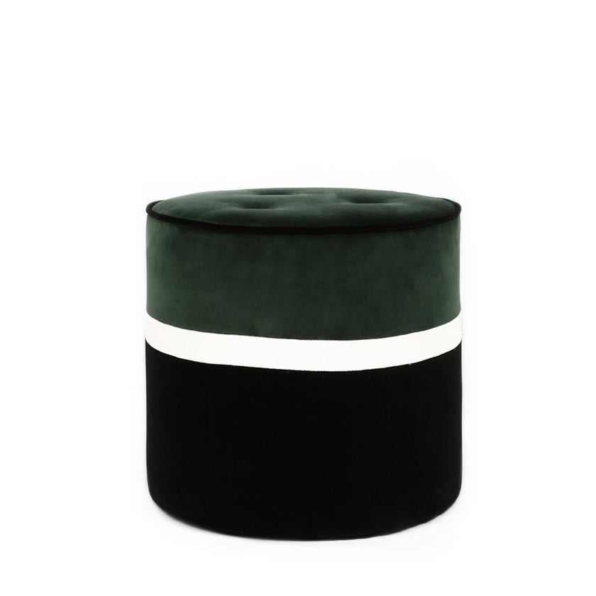 Pouf Léo de Sarah Lavoine, D. 42, Vert Pouf Léo de Sarah Lavoine, D. 42, Vert