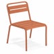 Chaise STAR, Rouge d'érable