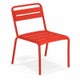 Chaise STAR, Rouge écarlate