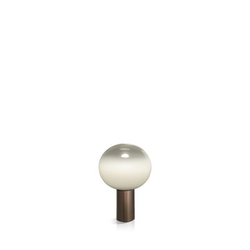 Lampe à poser LAGUNA de Artemide, Bronze satiné, Ø.16 cm