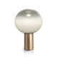 Lampe à poser LAGUNA de Artemide, Laiton satiné, Ø.37 cm