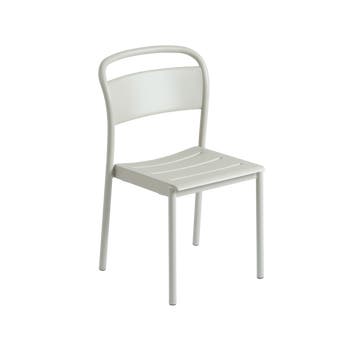Chaise LINEAR STEEL de Muuto, Gris Chaise LINEAR STEEL de Muuto, Gris