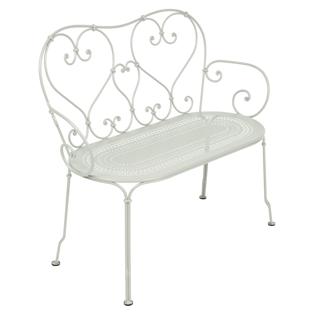 Banquette 1900, Gris argile