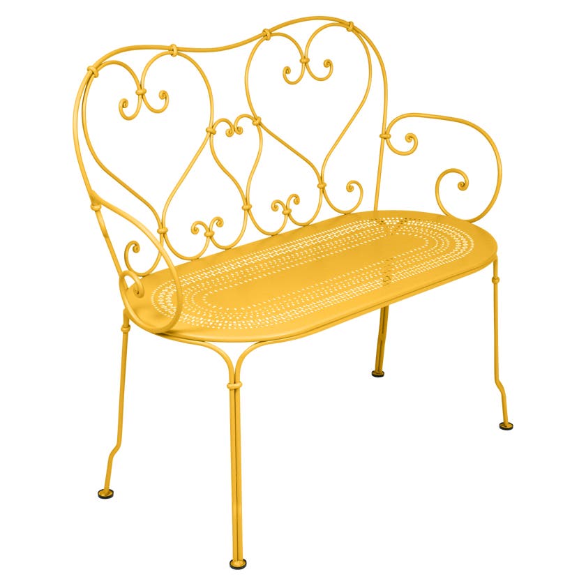 Banquette 1900 de Fermob, Miel Banquette 1900 de Fermob, Miel