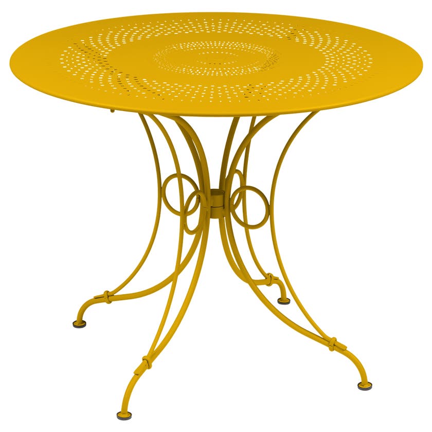 Table 1900 de Fermob D. 96, Miel Table 1900 de Fermob D. 96, Miel