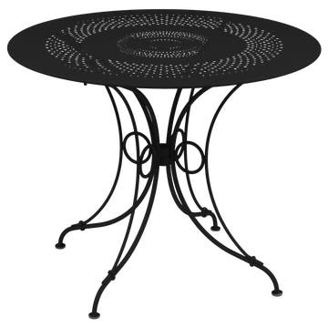 Table 1900 de Fermob D.96 noir réglisse Table 1900 de Fermob D.96 noir réglisse