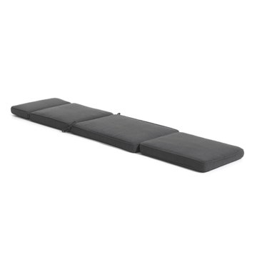 Coussin pour chaise longue Belfast, Noir