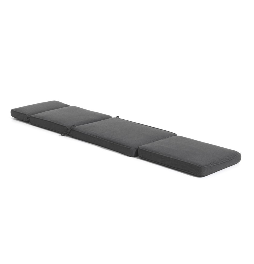 Coussin pour chaise longue Belfast, Noir