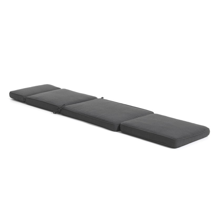 Coussin pour chaise longue Belfast, Noir Coussin pour chaise longue Belfast, Noir