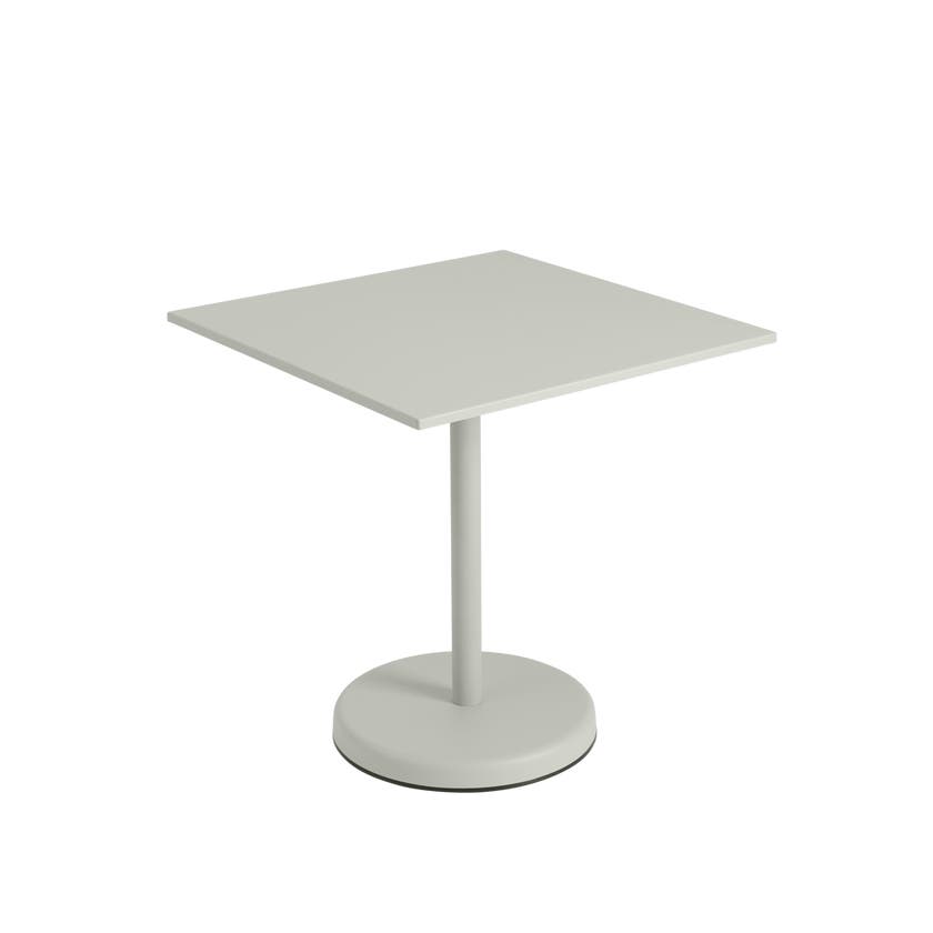 Table de café LINEAR STEEL de Muuto, 70 x 70 cm, Gris Table de café LINEAR STEEL de Muuto, 70 x 70 cm, Gris