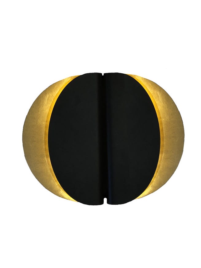 Applique ECLIPSE de Gong, Noir Applique ECLIPSE de Gong, Noir