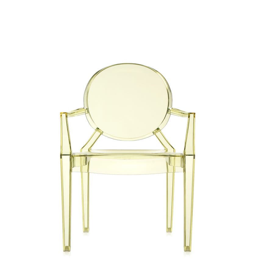 Fauteuil LOUIS GHOST de Kartell, Jaune