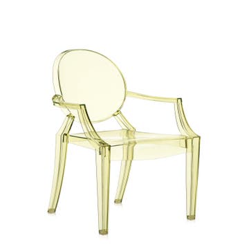 Fauteuil LOUIS GHOST de Kartell, Jaune