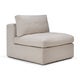 Module  pour canapé Mellow - tissu Ivory d'Ethnicraft, Module chauffeuse