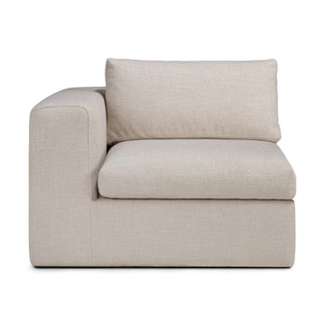 Module  pour canapé Mellow - tissu Ivory d'Ethnicraft, Module droit