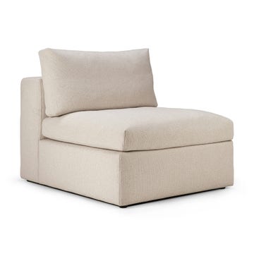 Chauffeuse MELLOW de Ethnicraft, Off white
