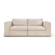 Canapé droit MELLOW de Ethnicraft, 3 places, Off white