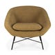 Fauteuil BARROW d'Ethnicraft, Gingembre