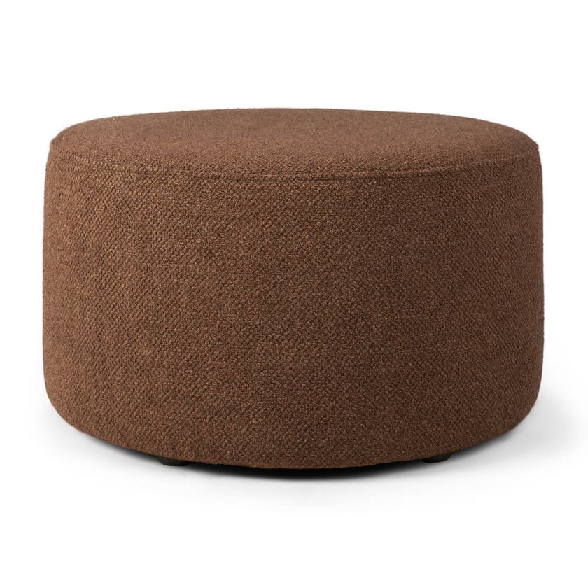 Pouf BARROW d'Ethnicraft, Ø 60 cm, Copper Pouf BARROW d'Ethnicraft, Ø 60 cm, Copper