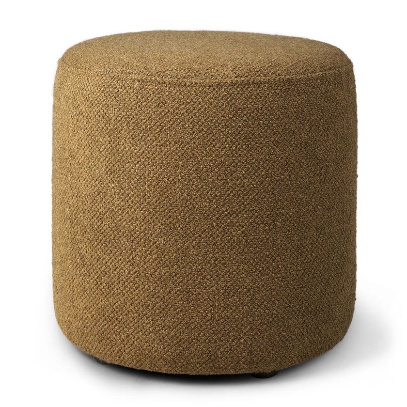 Pouf BARROW d'Ethnicraft, Ø 40 cm, Ginger Pouf BARROW d'Ethnicraft, Ø 40 cm, Ginger