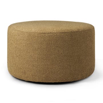 Pouf BARROW d'Ethnicraft, Ø 60 cm, Ginger
