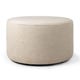 Pouf BARROW, Ø 60 cm, Off white