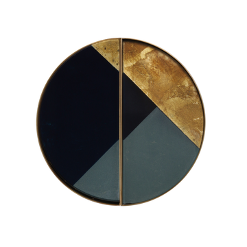 Set de 2 mini plateaux géométriques Half moon de Ethnicraft Accessories