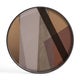 Plateau rond en verre ANGLE de Ethnicraft Accessories, Ø.61 cm, Pinot