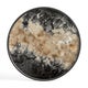 Plateau rond en verre ORGANIC de Ethnicraft Accessories, Ø.48 cm, Noir