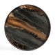 Plateau rond en verre ORGANIC de Ethnicraft Accessories, Ø.61 cm, Bronze