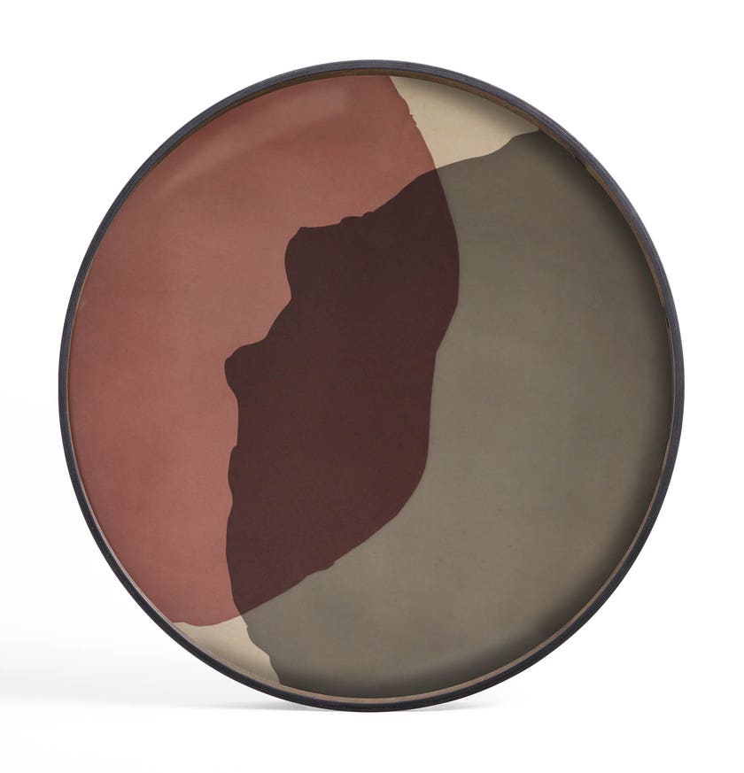 Plateau Pinot Combined Dots de Ethnicraft Accessories, Ø92