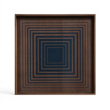 Plateau Ink Square de Ethnicraft Accessories, 38 x 38 cm