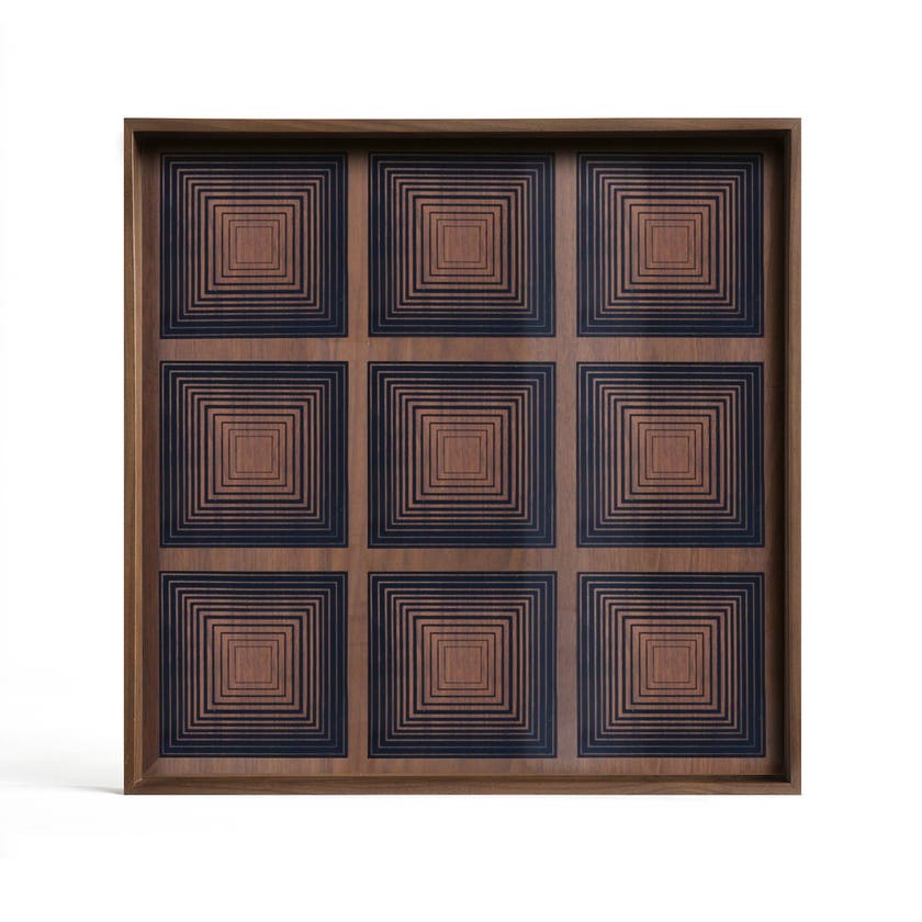 Plateau Ink Square de Ethnicraft Accessories, 51 x 51 cm Plateau Ink Square de Ethnicraft Accessories, 51 x 51 cm